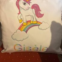 coussin licorne